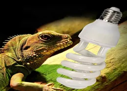 Lâmpada de répteis de iluminação 5 10 UVB 13W Lâmpada UV Vivaria Terrarium Snake Pet Heating8815716