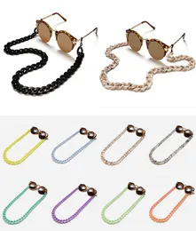 Neue Acryl -Sonnenbrille Kette Frauen Lesebrille Hängende Nackenkette Largand Brillen Kabel Brille Accessoire2838650