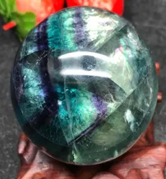 Circa 200 Gabout 50 mm Natural Florite Quartz Crystal Sphere Ball HealingHalloween Giftome Decoration33334936