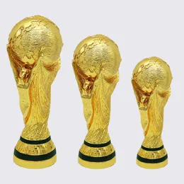 Weltmeisterschaft Golden Harz Europäische Fußball Trophäe Fußball Trophäen Maskottchen Fan Geschenkbürodekoration