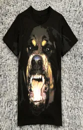 Yaz 2017 Yeni Köpek Rottweiler Big Dog Saf Big Yards Men039s Kısa Kollu Tshirt T2226366