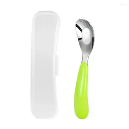 Spoons Stainless Steel Soup Durable Convenient Creative Tableware Portable Baby Feeding Utensils Household
