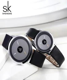 Shengke Pare смотрит на модные Quartzwatch Женские наручные часы Relojes Mujer Casual Ladies Watch Montre Femme Creative Dial6965178