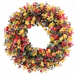 Fiori decorativi 1pcs Happy Buon Natale Oramenti Oranments Garlands Decorazioni per feste Home Year