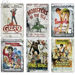 2020 Classic Movie Metal Signs Plaque Metal Vintage Film Stagno Sign Metal Poster Decor da parete per bar per pub Cave Retro Decorativo PL7982010