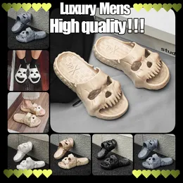 Skull Hole Buty grube sandały letnie plaża oddychająca sandały bez poślizgu lekki hotel nowy mody sport swobodny czarny czarny eur 40-45 plażowy slajdów bzdury 2024 Brown