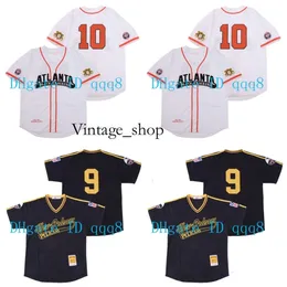 VENDA DE APECIA VIN ATLANTA BLACK BLACKERS NEGRO LAGET Button-Down Letter Sale New Orleans 9 Joint Edition Baseball Jerseys