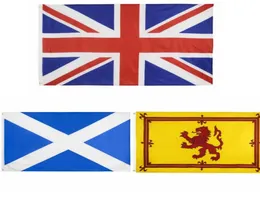 Шотландский флаг 90150см Королевский Лев Национальный 3x5ft Digital Print Decer Banner DHL4906980