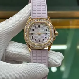 Women's Watch, Bestie Watch, com alça de silicone, números de ponteiro embelezados de cristal em personagens árabes, quartzo