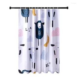 Shower Curtains GY3525 Gyrohome Curtain 180cm Bathroom Waterproof Polyester Fabric Dec