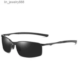 2023 Quality Polarized Mens Sunglasses Driving Metal Photochromic Sun Glasses Night Vision Shades