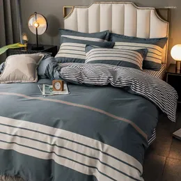 Yatak takımları nordic pamuk düzgün nefes alabilen seksi set lüks yatak odası kapağı uyku modern tasarım couette de yanan ev dekor EC50ct