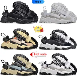 Designer shoes OZWEEGO mountaineering shoes Absorbing breathable Men Retro Women Cowhide Black White Yellow Outdoors Cross-country mesh leather Trainers Snekers