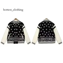 Rhude Jackets Mens Varsity American Vintage Baseball Letterman Jacket Jacket Womens 자수 인쇄 하이 스트리트 코트 다양한 스타일로 제공됩니다 94