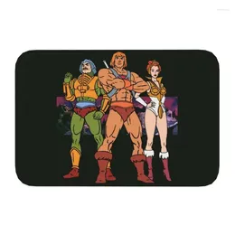 Dywany Niestandardowe Masters of the Universe Wayormat Mat Anty-Slip Eterninia He-Man Bathern Kitchen Dywan dywan 40 60 cm