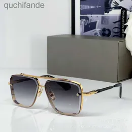 AAA Counter Original Logo Dita Sunglass Oryginał 1to1 okulary przeciwsłoneczne Dita Trendy męskie soczewki krawędziowe UV ciężkie szklanki rzemieślnicze z logo marki