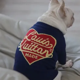 ملابس الكلب العصرية الخريف شتاء ملابس دافئة مصمم سترة شناوزر الفرنسية بولدوغ تيدي صغير متوسط ​​القم