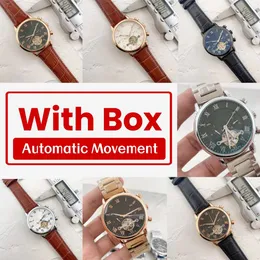 2024 Top AAA Patekphilippe Watch for Women Mechanical Automatic Watch Acciaio inossidabile Luxury Watch Cronogramma di movimento automatico Orologio con Box 466