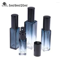 Garrafas de armazenamento 5ml 9ml 20ml Garrane de perfume Spray Vidro de vidro vazio Travel Travel Bottl Os frascos de amostra de queda recarregável por atacado