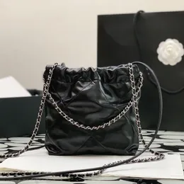 Designer Bag Luxuries Designers Women Bags Black Bag Diamond Pattern Gold-tone Metal Chain Backpacks Designer Glad Trash Shoulder Crossbody Bag