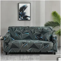 Stuhlabdeckungen erfassen Erst Housimife Elastic Sofa für Wohnzimmer Funda Couch ER Beschützer 1 2 3 4 Sitzer Geometrischer Slitter 231113 Drop Lieferung DHKX4