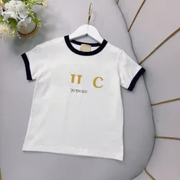 Kids Summer T-shirts Designer Boys Girls Fashion Letters Printed Tops Children Casual Trendy Tshirts personality tops high quality CAD24051305