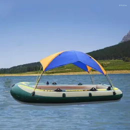 Zelte und Unterkünfte aufblasbares Boot Zelt Gummi Klappen Sonnenschirm Baldachin angeln regenfestes Sonnenschutzschuppen