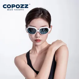 Copozz Professional Swimming Goggles Mężczyźni Kobiety anty mgły UV Wodoodporne szklanki Swim okulary 240416