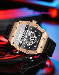 Aaadesigner Mens Luxury Mechanics Riche Mlle Wristwatchオリジナル時計ベストセラー新しいオンライン有名人と同じハイエンドで