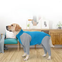 Dog Apparel Jumpsuits Ubranie Summer cztery nogi psy rompers Pełna osłona za darmo pranie anty wypadanie włosów wygodne cienki dopasowanie złotego odzyskania