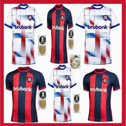 Maglie da calcio 2024 Maglie da calcio di San Lorenzo Adam Bareiro Cristian Tarragona Ezequiel Cerutti Agustin Giay Carlos Sanchez Elian Irala 24 25 Home Award 2025 Adult K K