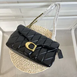 White bag designer bag handbag high quality quilted pillow tabby 26 black shoulder bag simple sacoche causal women designers bag real leather xb129