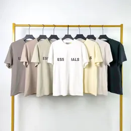 Tasarımcı T-shirt Ess 1977 Essentiallst Gömlek Kadınlar Erkek Gömlek Hızlı Kuru Tee Nefes Alabilir Kol Yaz EssentialSshorts Moda Essentialssclothing