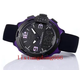 T RACE TOUCT T081 SCHECCHIO SCHEQUE ALTIMETRO CRONOGRAGRAFICO CRONOGRAFICA QUARTO NERO BLACO CLAST CLASP BLASS BLU OGHATHE DELLA MENS BLUI MAN9795307