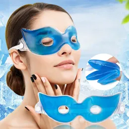 Ice Gel Eye Mask Ponowne użycie twarzy chłodzenie Oczy opieka relaksacja łagodzą zmęczenie zimno obrzęk piękno skóra 240430