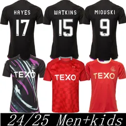 2023 2024 2025 Aberdeen Soccer Jerseys Kit23 24 25 Barron McGrath Clarkson Jensen Mackenzie Devlin Duk Home Football Рубашки Man Kids Kit