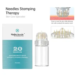 Hydra Needle 20 Pin Titanium Professional Microneedling Derma Stamp Serum Micro Needle Therapy Beauty & Skin Care Tools