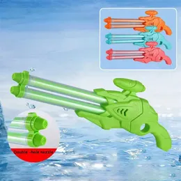 Silah oyuncakları su eğlenceli su silah oyuncak açık yüzme havuzu plaj oyunu oyuncak çocuk erkek kız yetişkin basit sürü teleskopik su gunl2405