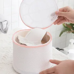 Laundry Bags Mesh With Smooth Zipper Washing Machine Thickened Coarse Fine Net Bag For Blouse Bra Hosiery Stocking Lingerie