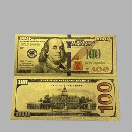 Party Supplies America 24k Gold Foil Banknote Crafts for Collection Party Favor Banknote