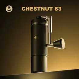 Timemore Chestnut S3 Manual Coffee Grinder Extern justering 0015mmClick S2C890 Burr Inside Hand Espresso Mill 240507
