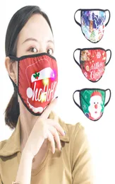 LED -Maske Weihnachtsdesigner Gesichtsmasken Baumwollmasken Weihnachtsdekorationen Maske Sonnenschutzmittelstaubdichte Hangohr -Ohr -Typ Luminous Masken7472973