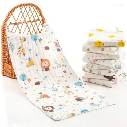Decken Baumwolle Sechs-Schicht Gaze kleines Handtuch Baby Speichel geborene Gesicht Waschhandhand Kindergartendecke Decke