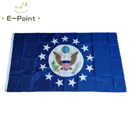 US Ambassador Flag 2 feet * 3 feet 60 * 90 centimeters 3 feet * 5 feet 90 * 150 centimeters Christmas Decoration 240425