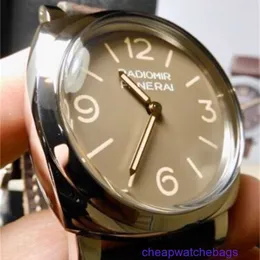 Os relógios de pulso de luxo panerei radiomir relógios de movimento automático Panerainss Radiomir 1940 Limited Ghost Gray Pam 662 S 99% Lnib Pamguard até 2028 5th3