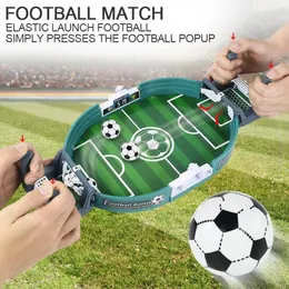Party Favor 1set Mini Soccer Table Football Football Game Desktop Interactive Toys Kids Sport Education Education Outdoor Prezent przenośny