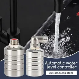 Küchenarmäuren Edelstahl Wasserspiegel Schwimmerventil Vollautomatischer Controller -Turm -Schließkugel