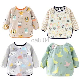 Bibs Burp Burp Products Baby Bab Babinetto Bibino impermeabile Bibs Abito a maniche Full Fulls Childrens A Gava A Gruppo a maniche lunghe Assistenza da lavoro alimentare Bib Bib D240513