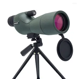 Telescope 25-75x60 Spotting Scope Zoom Monocular Power Power BAK4 PRISM ED LENS per la caccia al birdwatching da campeggio all'aperto