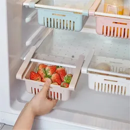 Alimentos para refrigerador de armazenamento de cozinha gaveta de caixa fresca de contêiner plástico prateleira de frutas de ovo de ovo